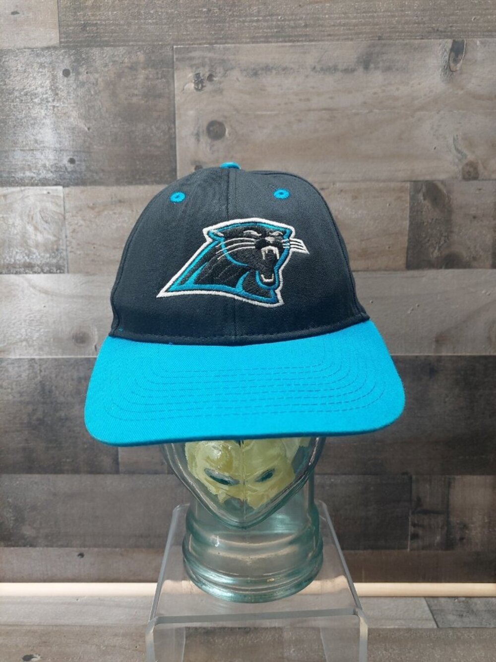 Carolina Panthers NFL Football Team Apparel Hook N Loop Hat